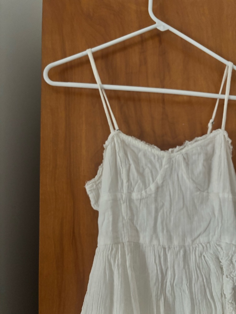 WHITE MINI DRESS - Picture 2 of 3